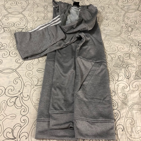 Men’s NWT Adidas Full Zip Sweatshirt With Hoodie - Picture 7 of 8